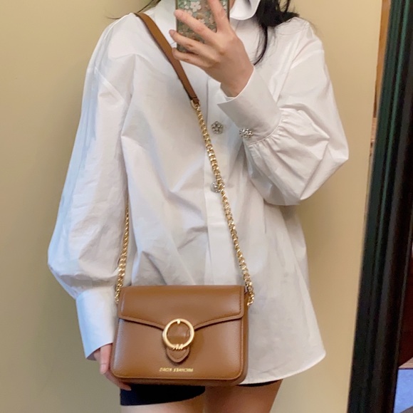 MICHAEL KORS Wanda Small Leather Crossbody - Picture 7 of 8